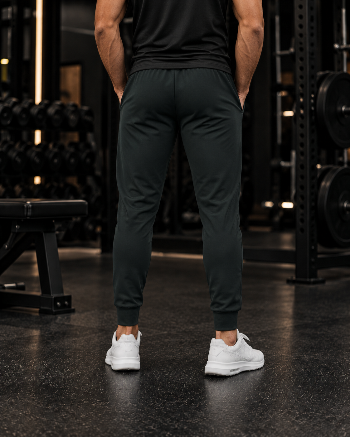 Men's Tapered Leg Drawstring Joggers