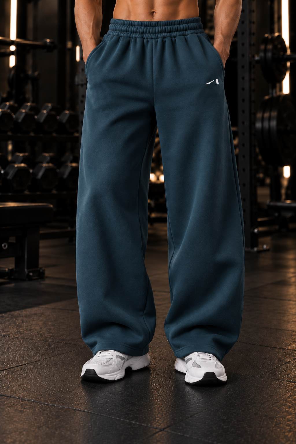 Unisex Barrel Leg Sweatpants