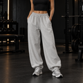 Essential Jogged Sweatpants - White Logo