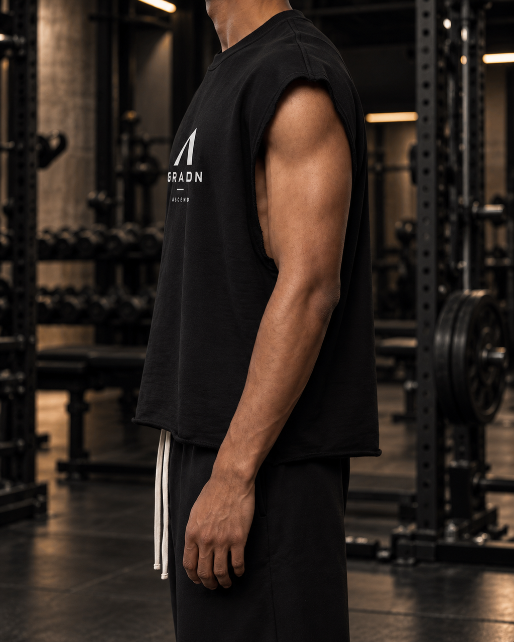 French Terry Boxy Tank Top