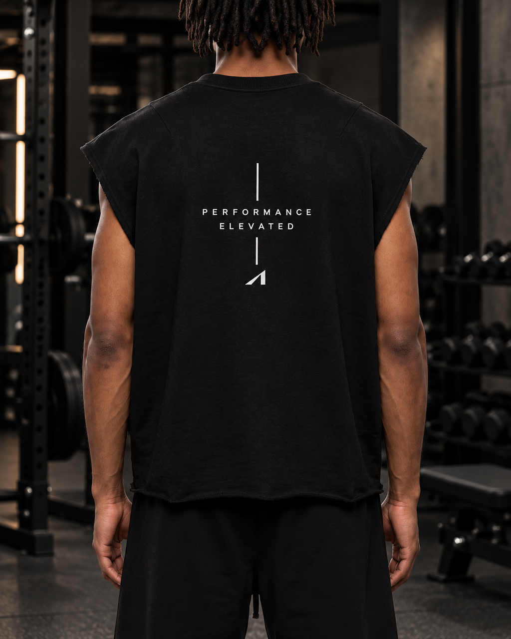 French Terry Boxy Tank Top